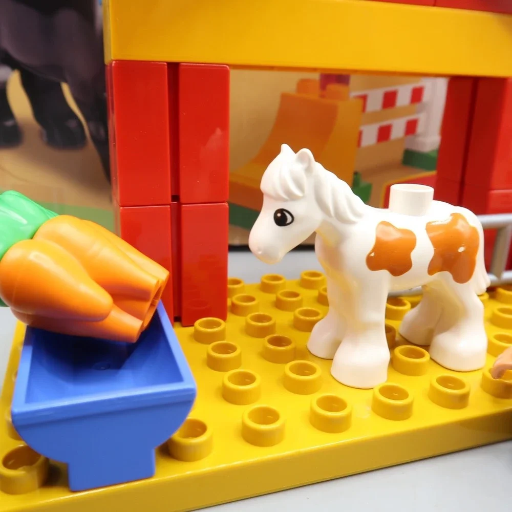 Lego Duplo Horse Stable Pony Farm 4690 Equestrian Farm Riding Stable Complete